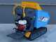 EuroMech EM500H-Dump - Motocarriola cingolata dumper idraulico 500Kg - Cambio idrostatico