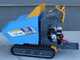 EuroMech EM500H-Dump - Motocarriola cingolata dumper idraulico 500Kg - Cambio idrostatico