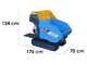 EuroMech EM500H-Dump - Motocarriola cingolata dumper idraulico 500Kg - Cambio idrostatico