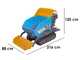 EuroMech EM500L-Dump &amp; Shovel - Motocarriola dumper idraulico 500Kg con paletta - Cambio idrostatico