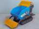 EuroMech EM500L-Dump &amp; Shovel - Motocarriola dumper idraulico 500Kg con paletta
