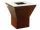 Top Line Gringo B038 - Barbecue a legna in corten