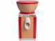 Komo KoMoMio Rosso - Mulino per farina a pietra in faggio - 400W