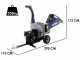 BullMach ZEUS 200 BH-BSE - Biotrituratore a scoppio trainabile - B&amp;S XR2100 con avviamento elettrico