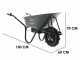 BlackStone CAR 150-M85 - Carriola elettrica a batteria 24V 12Ah