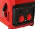 Einhell TC-IG 2000 - Generatore di corrente inverter a benzina 2 kW - Continua 1.8 kW Monofase