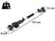 BullMach ARTEMIS 40 - Forbice elettrica da potatura su asta - 21V 2Ah 150/210 cm - Diametro di taglio 40mm