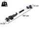 BullMach ARTEMIS 40 - Forbice elettrica da potatura su asta - 21V 2Ah 150/210 cm