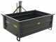 BlackStone B-TB 140 - Cassone transporter per trattore - Ribaltabile - 3 sponde apribili