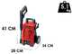 Einhell TC-HP 130 - Idropulitrice a freddo compatta e portatile - 130 bar max - portata 390 L/h