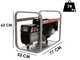MOSA GE 8000 BBT - Generatore di corrente a benzina 6.4 kW - Continua 5.6 kW Trifase