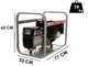 MOSA GE 8000 BBT - Generatore di corrente a benzina 6.4 kW - Continua 5.6 kW Trifase