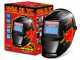 Maschera professionale Deca a casco per saldatura WM31TC LCD DIN 9&gt;13