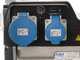 MOSA GE 7000 BBM AVR - Generatore di corrente a benzina con AVR 6 kW - Continua 5 kW Monofase - Motore B&amp;S XR2100