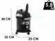 Bidone aspiratutto Comet CM 20 S - Multifunzione 4 in 1 - Serie Premium
