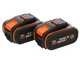 Worx WG583E - Soffiatore a batteria 3 in 1 - 2x20V/4Ah
