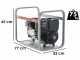 MOSA GE 7000 BBM - Generatore di corrente a benzina 6 kW - Continua 5 kW Monofase