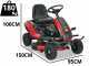 Toro ES3000SD - Trattorino taglierba a batteria e-rider 72V/24Ah - Taglio da 76cm