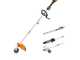 Worx NITRO WG186E - Decespugliatore multifunzione a batteria - 2x20V/4Ah