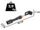 Worx NITRO WG585E - Soffiatore a batteria 2x20V/4Ah + in omaggio 2x20V/4Ah