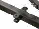 Blackstone B-LR 180 - Rullo per trattore compattatore, timone di traino + attacco a 3 punti