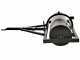 Blackstone B-LR 180 - Rullo per trattore compattatore, timone di traino + attacco a 3 punti