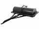 Blackstone B-LR 180 - Rullo per trattore compattatore, timone di traino + attacco a 3 punti