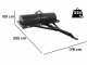 Blackstone B-LR 180 - Rullo per trattore compattatore, timone di traino + attacco a 3 punti