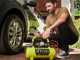 Ryobi R18AC-0 - Compressore portatile a batteria - 18V - SENZA BATTERIE E CARICABATTERIE