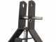 Blackstone B-GB 120 - Lama livellatrice per trattore a rotazione semplice 360&deg; e braccio orientabile