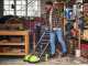 Ryobi R18SW3-0 - Spazzatrice a batteria con cesto di raccolta - SENZA BATTERIE E CARICABATTERIE