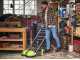 Ryobi R18SW3-0 - Spazzatrice a batteria con cesto di raccolta 18V - 4Ah