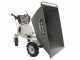 BlackStone BS-CAR 500 E-D - Carriola elettrica a batteria 48V 25Ah con cassone dumper
