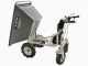 BlackStone BS-CAR 500 E-D - Carriola elettrica a batteria 48V 25Ah con cassone dumper