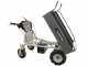 BlackStone BS-CAR 500 E-F - Carriola elettrica a batteria 48V 25Ah con cassone ribaltabile