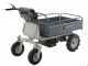 BlackStone BS-CAR 500 E-F - Carriola elettrica a batteria 48V 25Ah con cassone ribaltabile