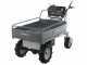 BlackStone BS-CAR 500 E-F - Carriola elettrica a batteria 48V 25Ah con cassone ribaltabile
