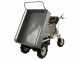 BlackStone BS-CAR 500 E-F - Carriola elettrica a batteria 48V 25Ah con cassone ribaltabile
