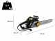 Alpina ACS 200 ET 16 - Elettrosega da 2000 W - Lama da 40cm