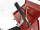 GeoTech Pro BMS 155 BSE - Biotrituratore su motocarriola GeoPorter 330E BS semovente a cingoli 4 rulli - Motore B&amp;S da 13.5HP - Cassone dumper