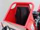 GeoTech Pro BMS 155 BSE - Biotrituratore su motocarriola GeoPorter 330E BS semovente a cingoli 4 rulli - Motore B&amp;S da 13.5HP - Cassone dumper