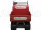 GeoTech Pro BMS 155 BSE - Biotrituratore su motocarriola GeoPorter 330E BS semovente a cingoli 4 rulli - Motore B&amp;S da 13.5HP - Cassone dumper