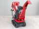 GeoTech Pro BMS 155 BSE - Biotrituratore su motocarriola GeoPorter 330E BS semovente a cingoli 4 rulli - Motore B&amp;S da 13.5HP - Cassone dumper