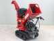 GeoTech Pro BMS 155 BSE - Biotrituratore su motocarriola GeoPorter 330E BS semovente a cingoli 4 rulli - Motore B&amp;S da 13.5HP - Cassone dumper