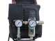 FIAC Leonardo - Compressore aria elettrico portatile monofase silenziato, oil-less - Motore 1 HP - 6 lt