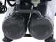 FIAC Leonardo - Compressore aria elettrico portatile monofase silenziato, oil-less - Motore 1 HP - 6 lt