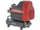 FIAC Leonardo - Compressore aria elettrico portatile monofase silenziato, oil-less - Motore 1 HP - 6 lt