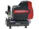 FIAC Leonardo - Compressore aria elettrico portatile monofase silenziato, oil-less - Motore 1 HP - 6 lt