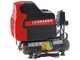 FIAC Leonardo - Compressore aria elettrico portatile monofase silenziato, oil-less - Motore 1 HP - 6 lt