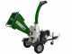 OUTLET - UTILIZZATO PER PROVA - Biocippatore a scoppio professionale GreenBay GB-WDC 120 HE motore Honda GX390 da 13 HP